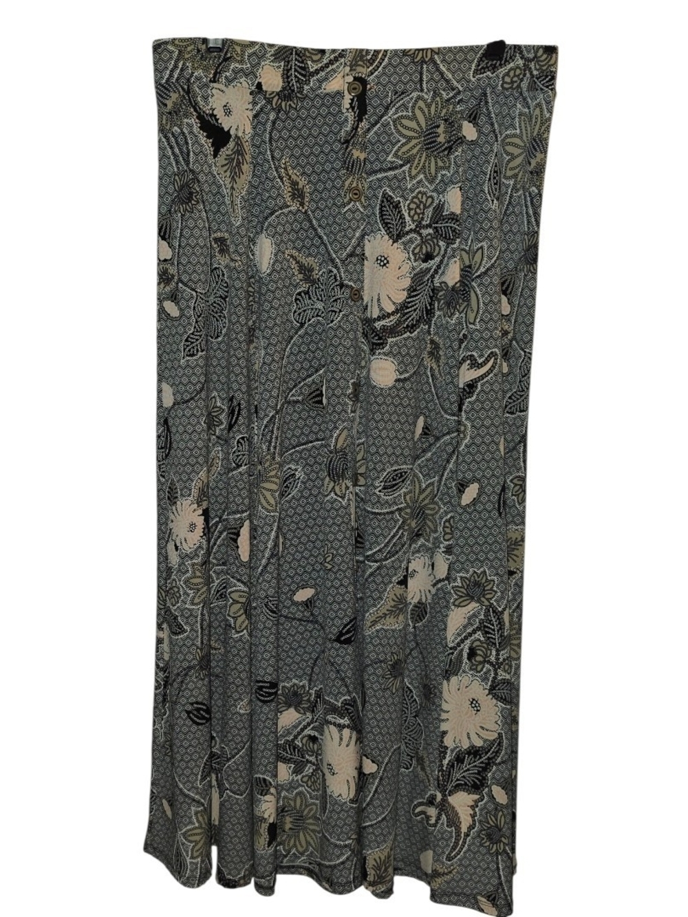SJS Floral Maxi Skirt Size Large